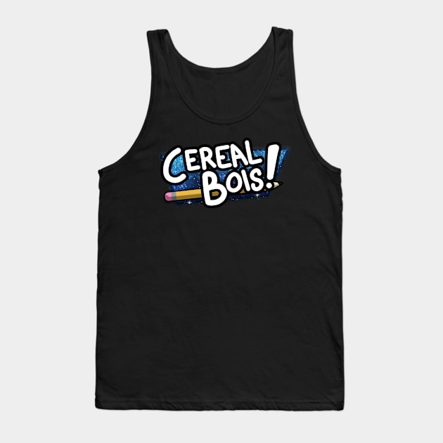 Cereal Bois Logo Tank Top by Bran The Cereal Man